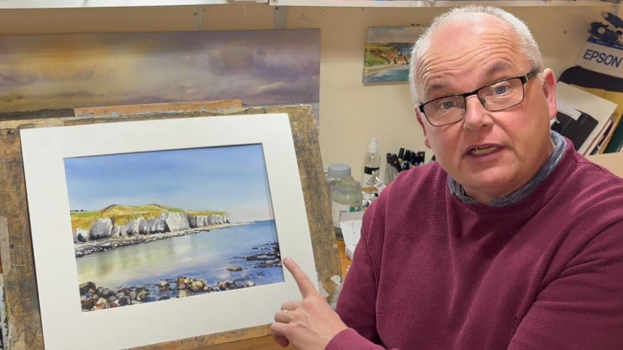 This Simple Trick Makes Water Reflections So Much Easier in Watercolour