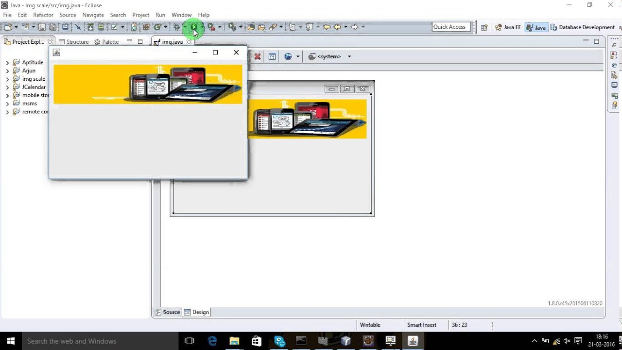 Scale ImageIcon automatically to JLabel size