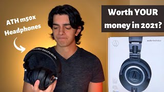 Audio Technica ATH-M50x Headphones Review [Should you buy these in 2021?]