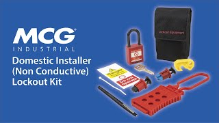 MCG Domestic (Non - Conductive) Lockout Kit - D