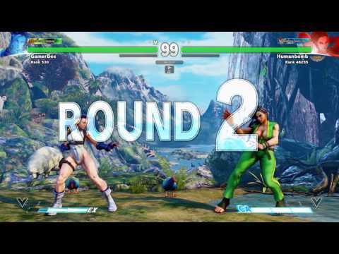 SFV~ Cammy (GamerBee) vs. Laura (Humanbomb) HD 6