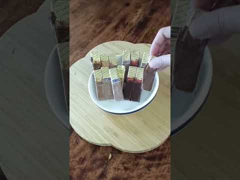 Asmr Merci Chocolate and Stick and Choc #asmr #merci #chocolate #shorts #viral