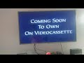 Coming Soon To Own On Videocassette Logo 1993 1994