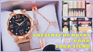 Presente de Natal para cada signo