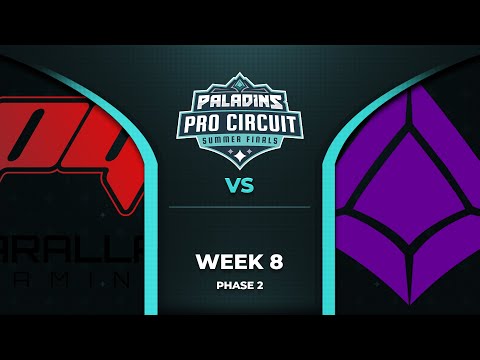 PALADINS Pro Circuit: Tempest Team vs Parallax Gaming (Phase 2 Week 8)