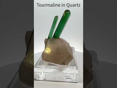 Tourmaline in Quartz