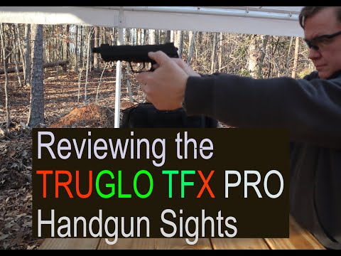 TRUGLO TFX PRO Review: Best Hard Use Defensive Pistol Sights On The Market?