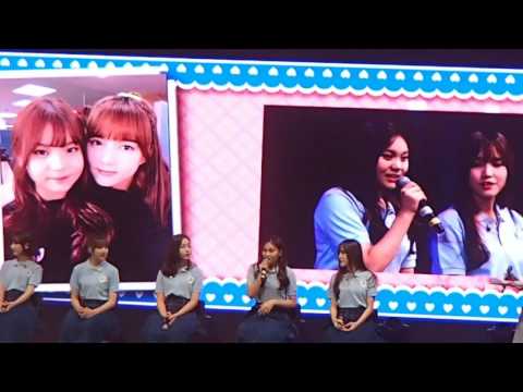 [FANCAM] 160904 Gfriend- Talk (Pictures, Interview) @ Lol Showcase Manila