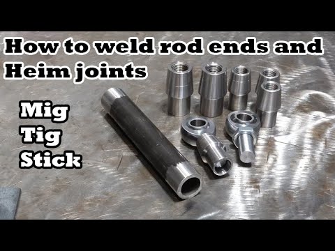 Complete guide on how to weld Heim joints / Rod ends