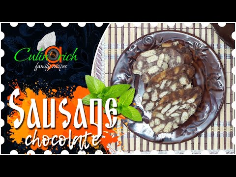 Chocolate sausage - family recipe from «Culinarich»