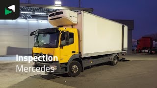 Mercedes-Benz Atego 1324 Atego 4X2 Thermo-King T-1200R 1500kg Ladebordwand Aut kølevogn lastbil | Billede 4 - Autoline