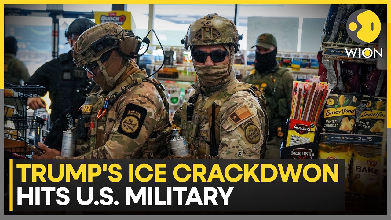 Trump I.C.E Crackdown: U.S. Sailor’s Father Detained Amid Immigration Sweep | WION News