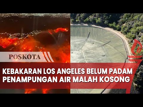 Kepala Dinas Kebakaran Los Angeles Kritik Pemerintah Daerah, Penampungan Air Tidak Berfungsi