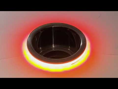 Polished stainless steel RGB, LED lit beverage holder – BHRGB Product Image 8