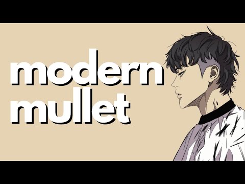 modern mullet for the guys