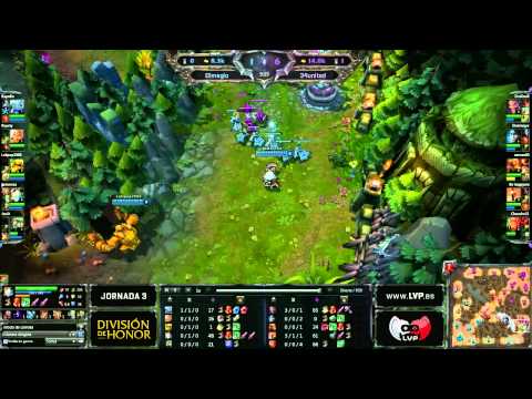 División de Honor LoL - Partido 11 - Dimegio vs 34united - League Of Legends