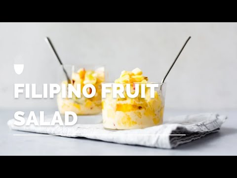 Easy Filipino Fruit Salad Recipe | Vegan Recipes | Erbology