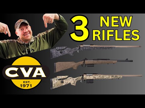 3 New Rifles from CVA!!! [New CVA Cascades and Scout Rifle]