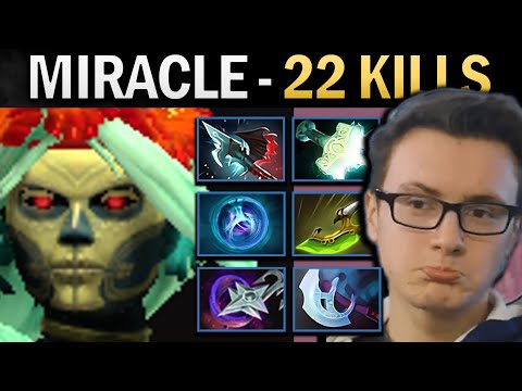 Muerta Dota Miracle with 22 Kills and Manta - TI13