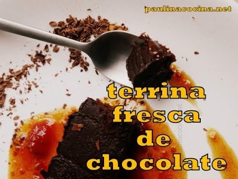 Terrina fácil ¡de puro chocolate!
