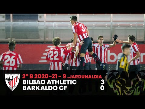 Imagen de portada del video ⚽ Resumen I J9 2ªDiv B I Bilbao Athletic 3-0 Barakaldo CF I Laburpena