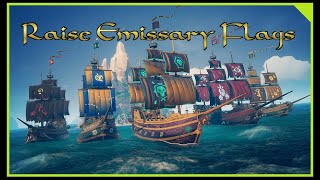 🎮 Sea of Thieves // How to Raise Emissary Flags // Achievement Guide