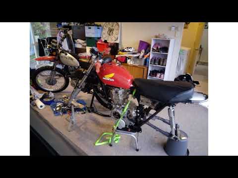 Bike build XL250 Motosport track racer - under 250cc Vintage class