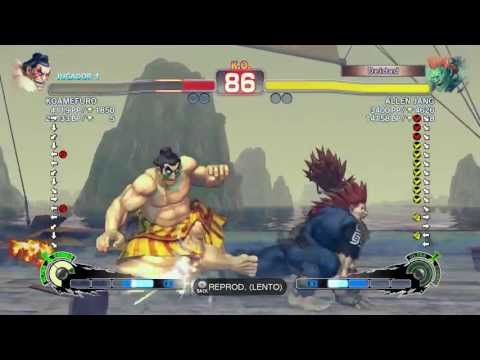 KOAMEFURO (Honda) vs ALLEN JANG (Blanka) SSF4 AE