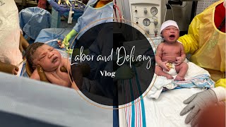 Birth Vlog 2021|Labor and Delivery Vlog