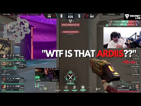 [JAPANESE CASTERS] SEN TenZ React To FPX Ardiis Cheating