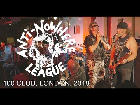 ANTI-NOWHERE LEAGUE - 100 CLUB, 2018.