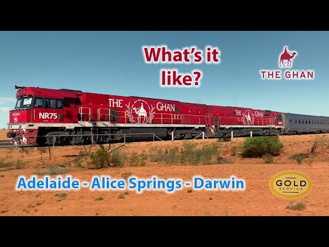 The Ghan - taking Australia's iconic rail journey | Adelaide to Alice Springs