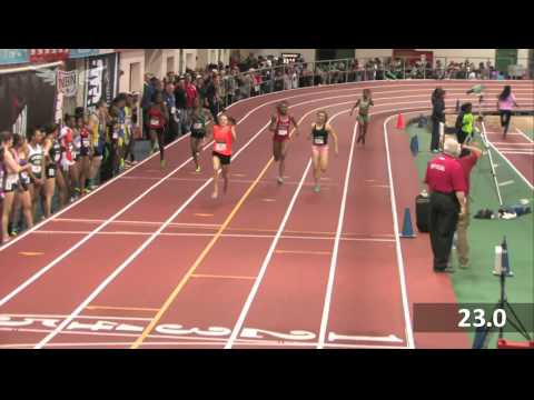 Girls 200m EE Heat 7 - New Balance Nationals Indoor 2013