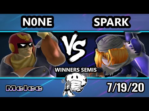 GOML 2020 SSBM - UYU | n0ne (Captain Falcon) Vs. Spark (Sheik) Melee Winners Semis