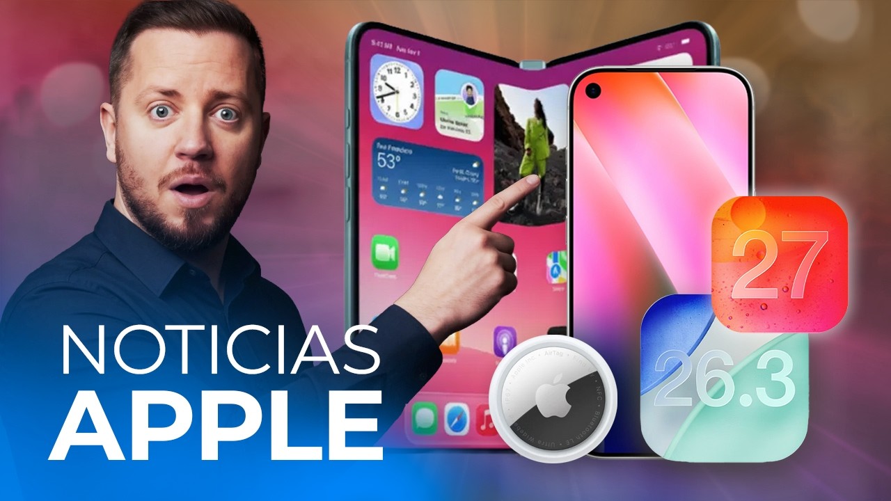 Filtración MASIVA del roadmap de Apple, iOS 26.3 beta 1 con rendimiento récord y más noticias Apple
