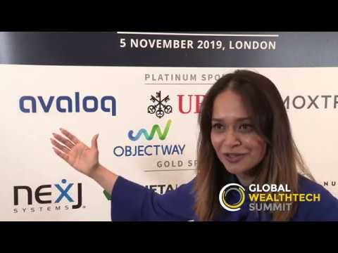 Global WealthTech Summit 2019 - Interview with Suman Rao, Avaloq