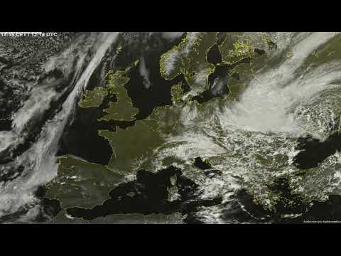 Sat24 video impression for Saturday, May 30, 2020