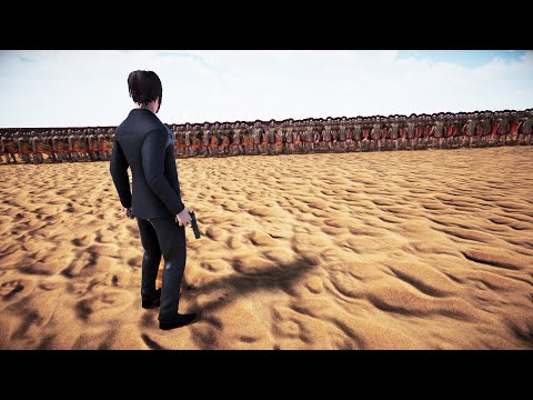 2.5 Million Roma Generals Vs 50 John Wick | Ultimate Epic Battle Simulator 2 | UEBS2