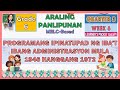 Mga Programa ng Pangulo sa Pilipinas (1946-1972): Araling Panlipunan Grade 6