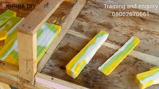 HOW TO MAKE LAUNDRY BAR SOAP (Beginners method) #barsoap #laundrybarsoap #beginners #diysoap