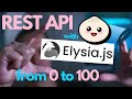 Building REST API with ElysiaJS, Bun and SQLite - step-by-step tutorial with the source code