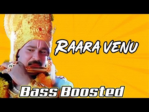Raara Venu (Bass Boosted)Mr. Butler| Vidyasagar | Kalyana Menon |Chitra