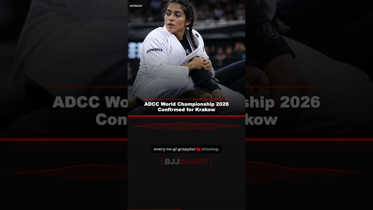 ADCC 2026: Krakow Hosts World Championship #Shorts