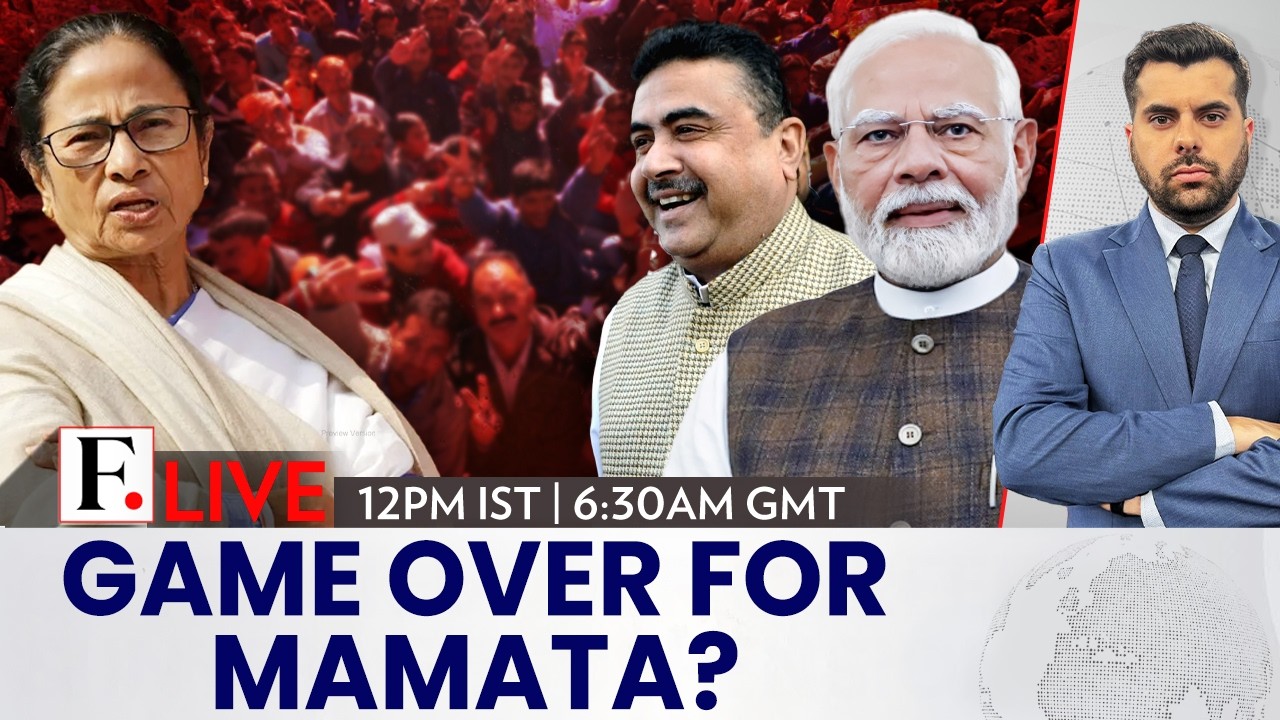 Firstpost LIVE: BJP Leads in Mamata Banerjee-Led West Bengal, Vijay's TVK Ahead in Tamil Nadu