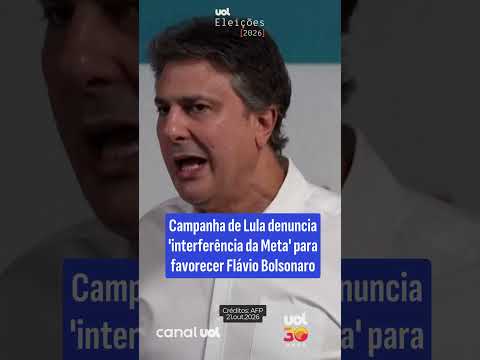 Campanha de Lula denuncia ‘interferência da Meta’ para favorecer Flávio Bolsonaro