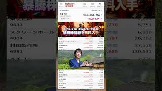 #日本経済,#マーケット,#相場,#株ニュース,#金融,#チャート,#テクニカル分析,#ファンダメンタル分析,#出来高,#株式投資初心者