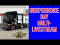 Euro Truck Simulator 2 US Independence Day Livestream