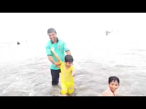 Shreyasi and we in the world's biggest sea beach Cox Bazar
