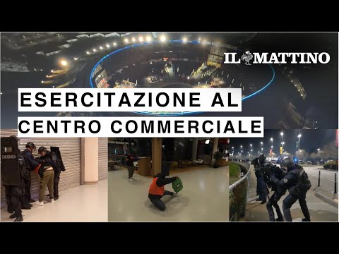 The robbery of an armored van in Vulcano Buono: the raid and the Carabinieri training exercise.