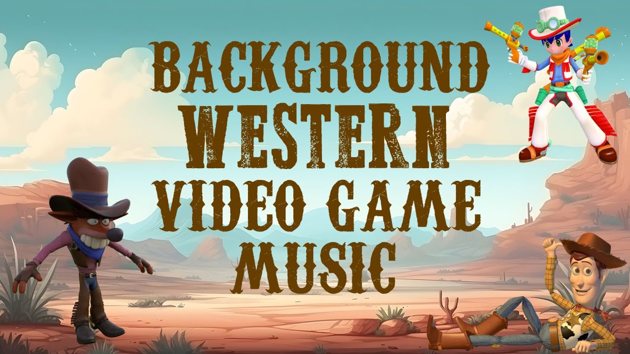 55 Minutes of Western Video Game Music | Background Music